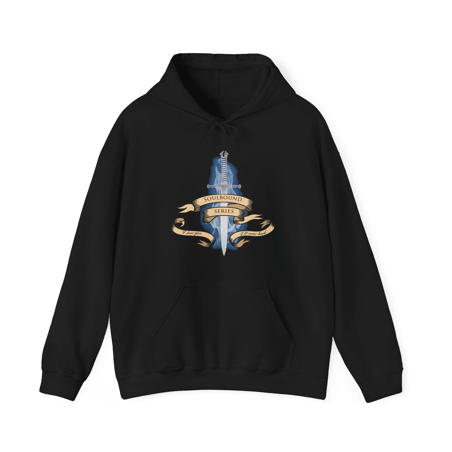 Soulbound: I'll Come Back Dagger Quote Unisex Hoodie