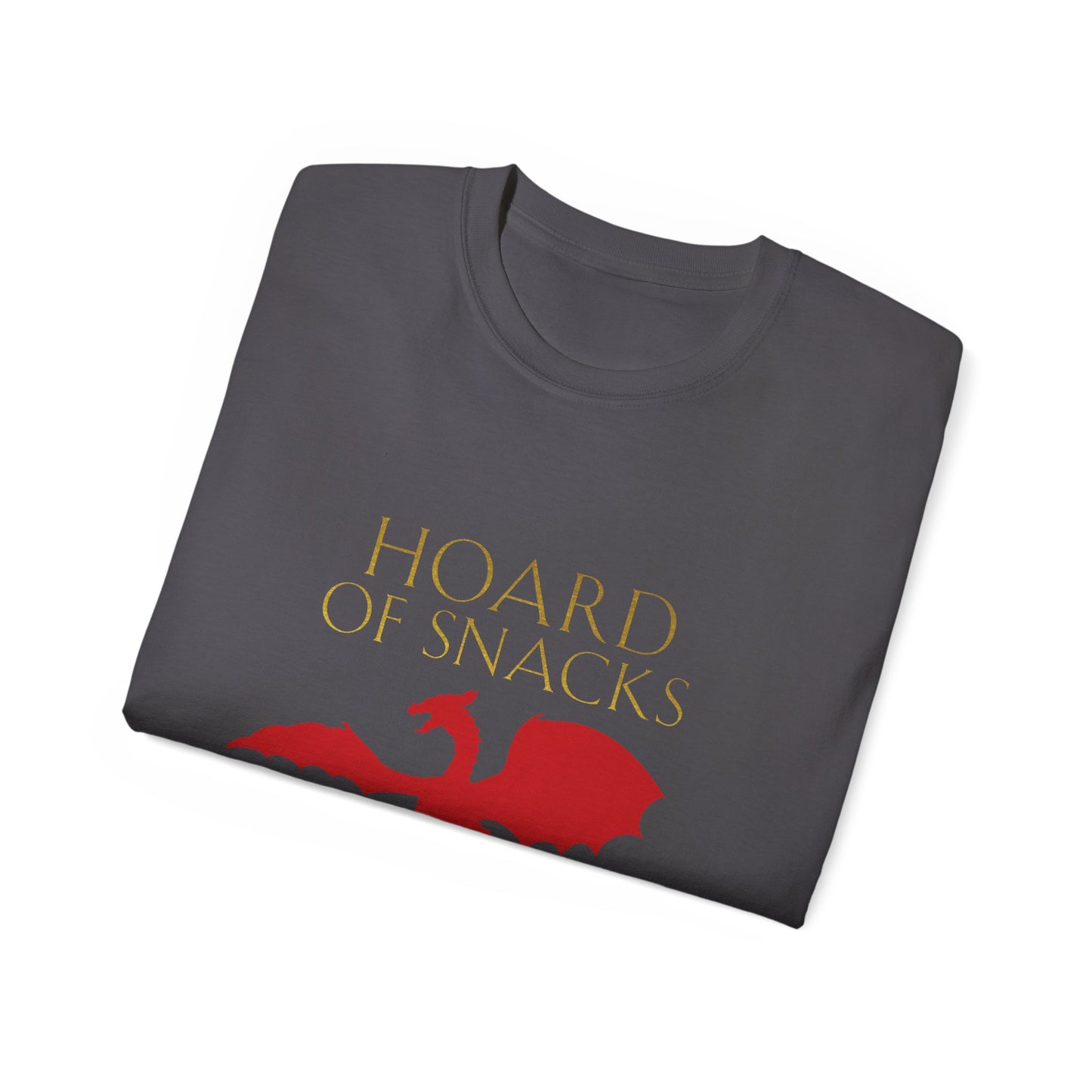 Soulbound: Hoard of Snacks Gold/Red Unisex Tee